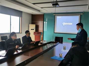 中裕燃气控股有限公司郜总一行莅临赫田新材调研指导