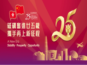 赫田新材热烈祝贺香港回归25周年