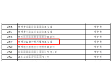 赫田科技成功入库江苏省2023年第五批“科技型中小企业”