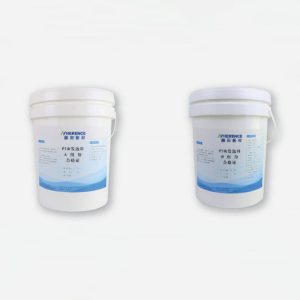 Polyurethane on-site foaming two-component material