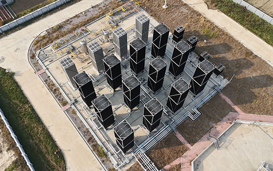 A certain LNG petrochemical refrigeration system